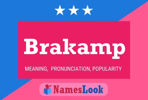 Постер имени Brakamp