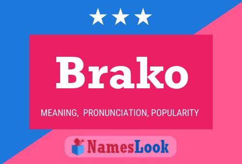 Постер имени Brako