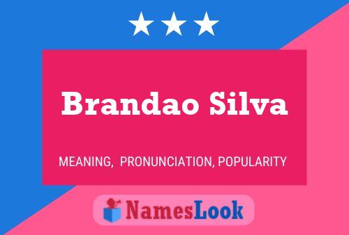 Постер имени Brandao Silva