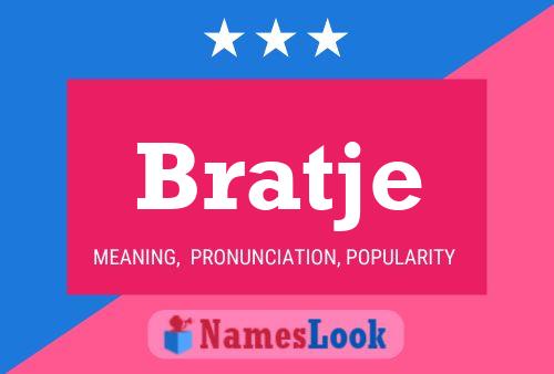 Постер имени Bratje