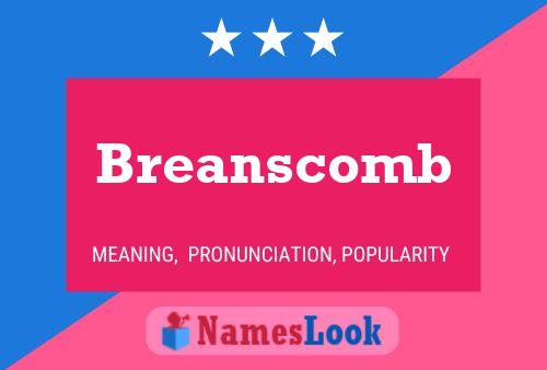 Постер имени Breanscomb