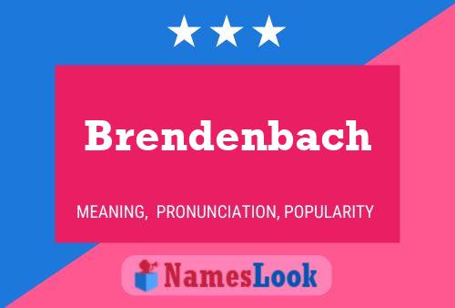 Постер имени Brendenbach