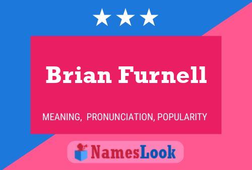 Постер имени Brian Furnell