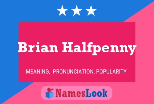 Постер имени Brian Halfpenny