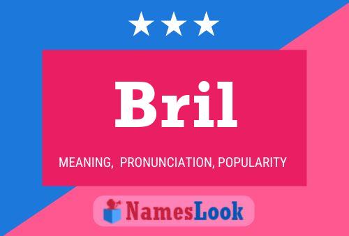 Постер имени Bril