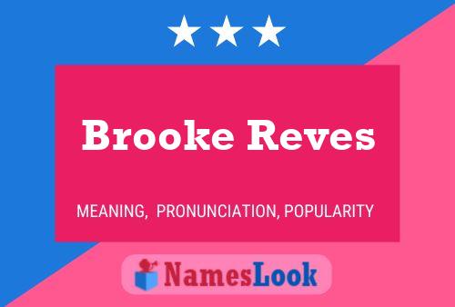 Постер имени Brooke Reves