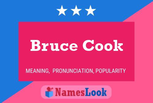 Постер имени Bruce Cook