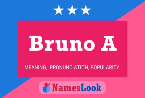 Постер имени Bruno A