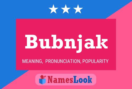 Постер имени Bubnjak