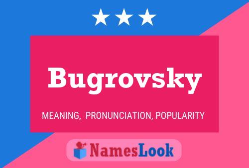 Постер имени Bugrovsky