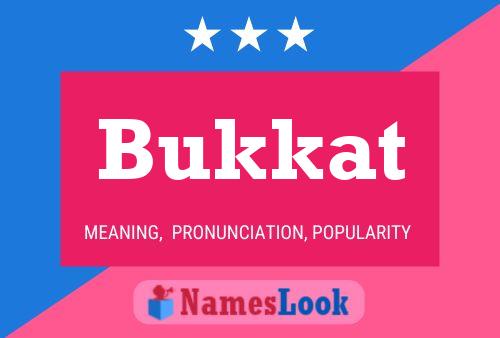 Постер имени Bukkat