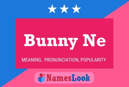 Постер имени Bunny Ne