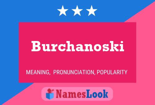 Постер имени Burchanoski