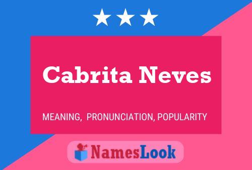 Постер имени Cabrita Neves