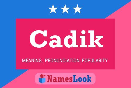 Постер имени Cadik