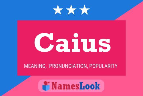 Постер имени Caius