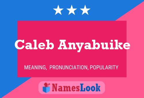 Постер имени Caleb Anyabuike