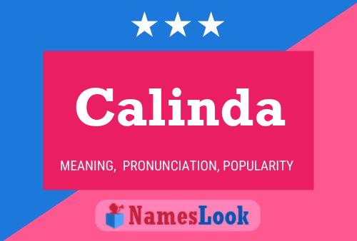 Постер имени Calinda