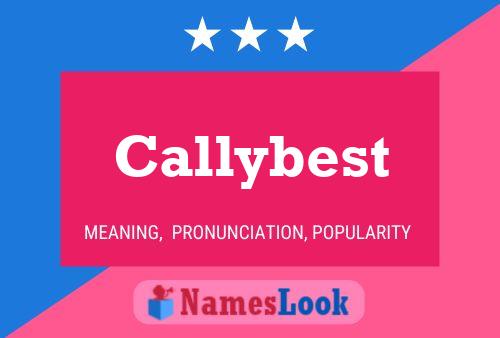 Постер имени Callybest