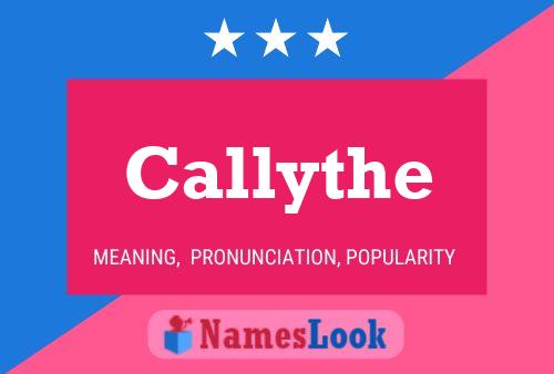 Постер имени Callythe