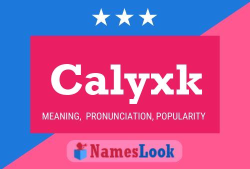 Постер имени Calyxk