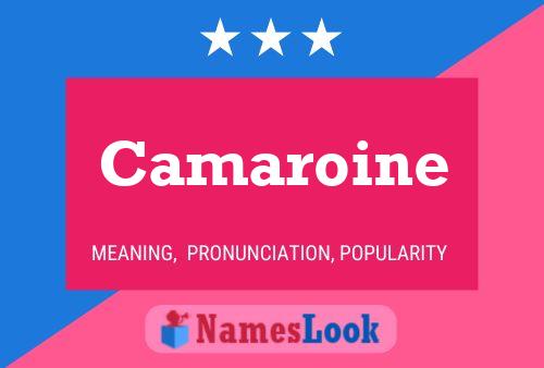 Постер имени Camaroine