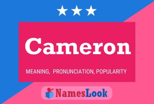 Постер имени Cameron