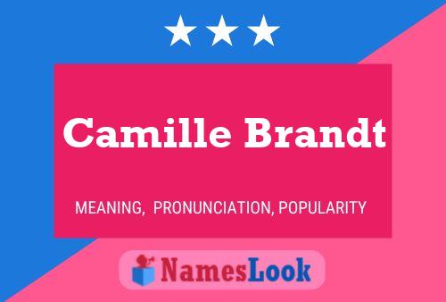 Постер имени Camille Brandt