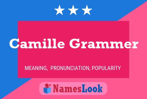 Постер имени Camille Grammer