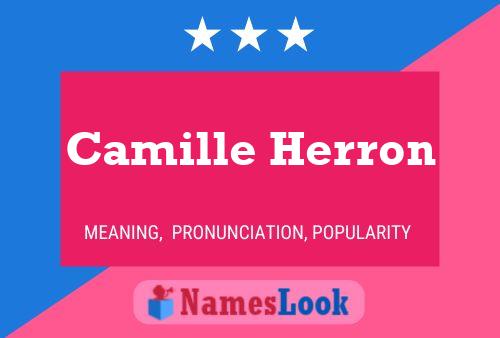 Постер имени Camille Herron