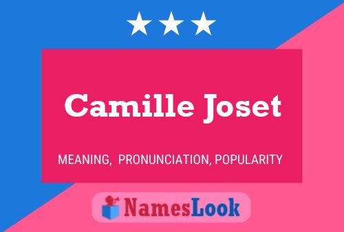 Постер имени Camille Joset