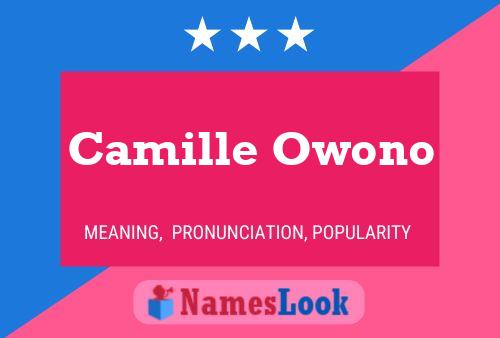 Постер имени Camille Owono