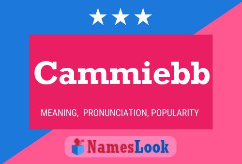 Постер имени Cammiebb