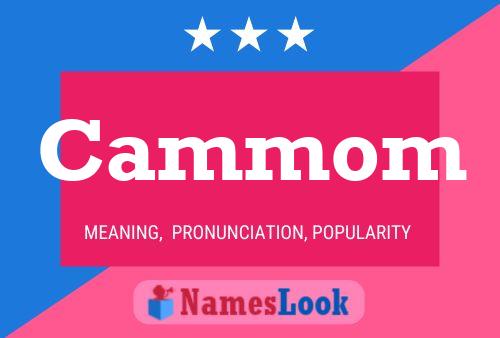 Постер имени Cammom