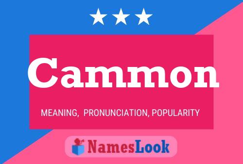 Постер имени Cammon