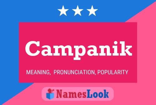 Постер имени Campanik