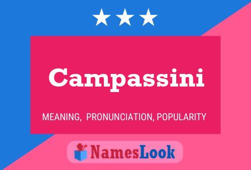 Постер имени Campassini