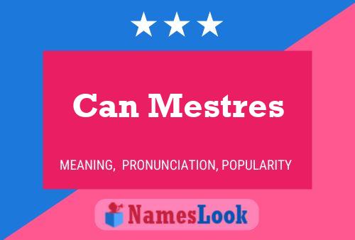 Постер имени Can Mestres