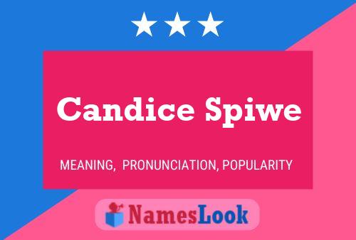 Постер имени Candice Spiwe