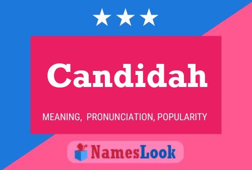 Постер имени Candidah