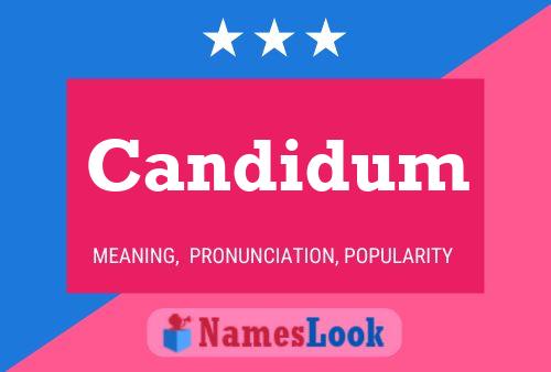 Постер имени Candidum