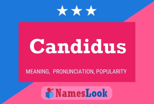 Постер имени Candidus