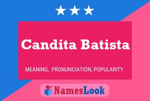 Постер имени Candita Batista