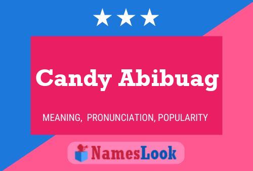 Постер имени Candy Abibuag