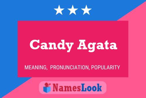 Постер имени Candy Agata