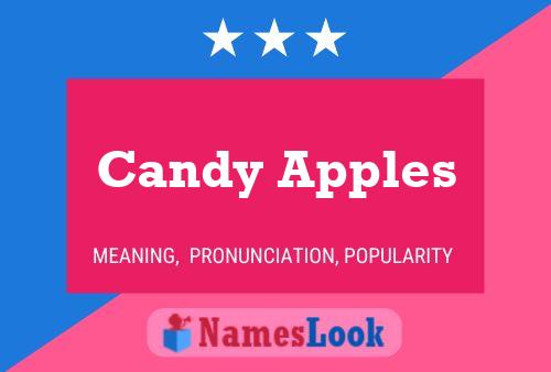 Постер имени Candy Apples