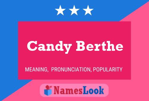 Постер имени Candy Berthe