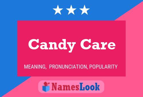 Постер имени Candy Care