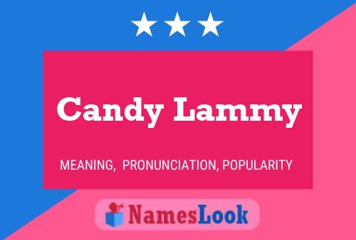 Постер имени Candy Lammy