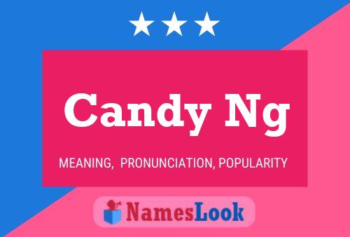 Постер имени Candy Ng